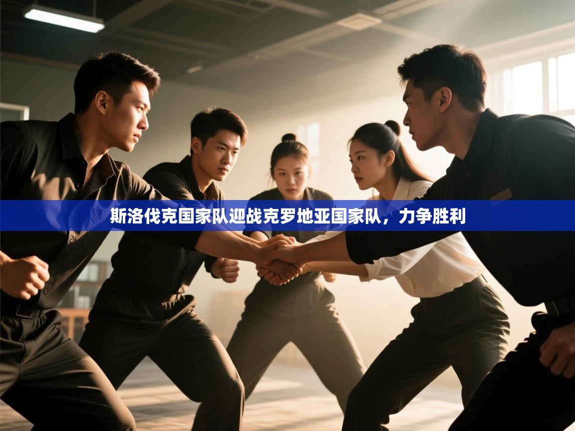 斯洛伐克国家队迎战克罗地亚国家队，力争胜利  第2张